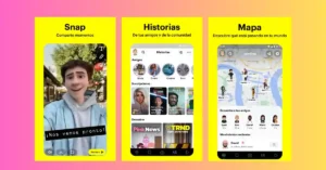 Snapchat: Descubre Cómo Usar la App que Revoluciona las Redes", destacando sus funciones innovadoras y populares