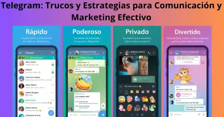 Telegram: Trucos y Estrategias para Comunicación y Marketing Efectivo 2 Estrategias de marketing y comunicación efectiva en Telegram