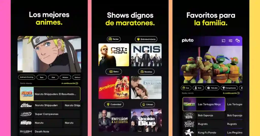 Pluto TV: La Mejor Plataforma Gratis para Ver Series y Películas 3 apple music 3