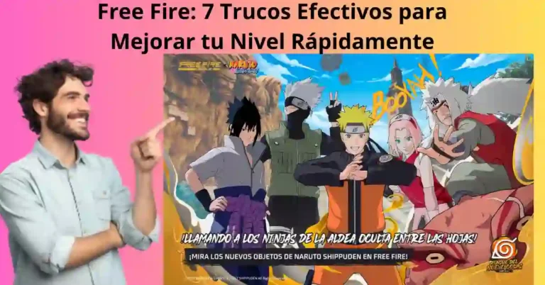 Free Fire: 7 Trucos Efectivos para Mejorar tu Nivel Rápidamente 3 Trucos efectivos para mejorar rápidamente en Free Fire
