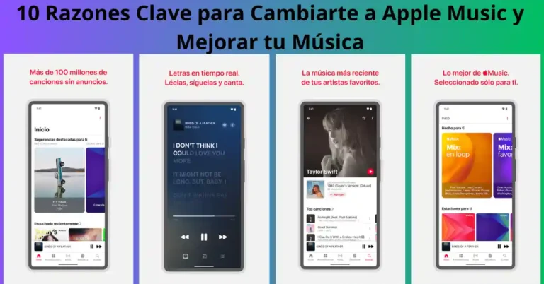 10 Razones Clave para Cambiarte a Apple Music y Mejorar tu Música 7 Razones para cambiarte a Apple Music y mejorar tu experiencia musical