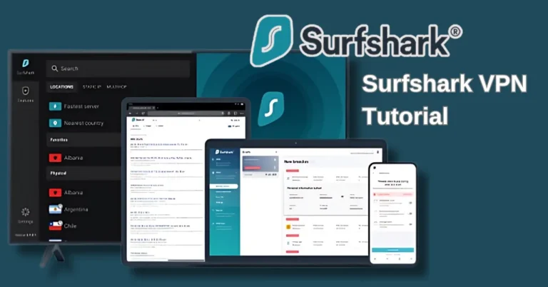 Surfshark VPN 2025: Opinión Profesional y Tutorial Paso a Paso 2 Interfaz de Surfshark VPN mostrando opciones de conexión segura, cifrado avanzado y servidores globales para proteger tu privacidad.