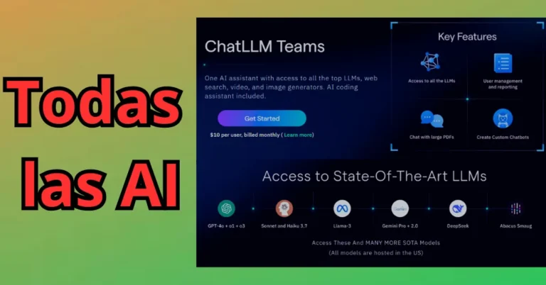 ChatLLM: La Mejor Herramienta para Conversar con Múltiples LLMs 4 ChatLLM permite interactuar con múltiples modelos de lenguaje (LLMs) como GPT, Gemini, Claude y Mistral en un solo lugar
