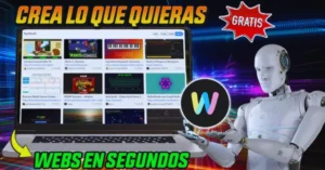 Vista previa de una aplicación móvil generada automáticamente por Websim.ai usando inteligencia artificial sin programación