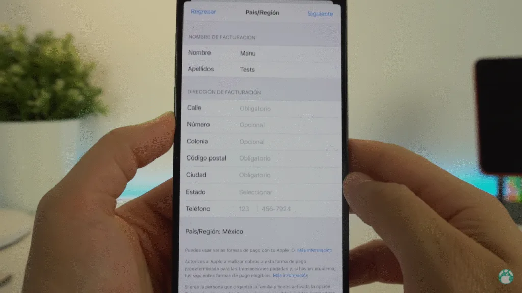 Threads: La Red Social que Está Rompiendo Internet 4 proceso para crear un nuevo Apple ID en un país donde Apple ofrece sus servicios. Los pasos incluyen seleccionar la región correcta, ingresar los datos necesarios y configurar el Apple ID para comenzar a usar servicios como la App Store