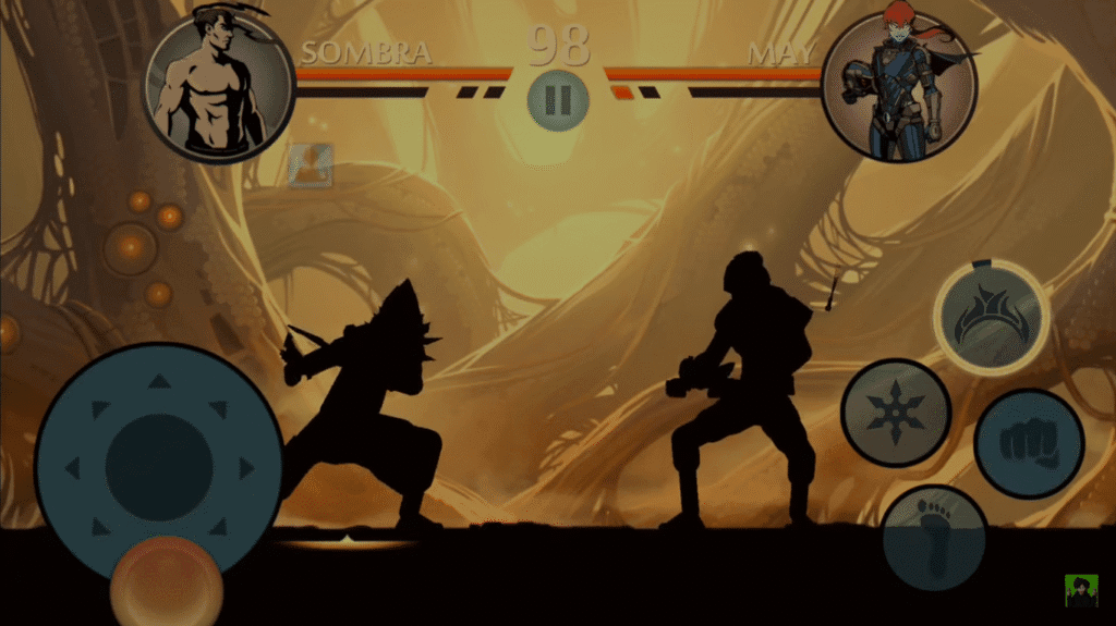Shadow Fight 2: Cómo Derrotar a May en Modo Eclipse Fácil y Rápido 3 personaje equipado con el Conjunto de Chronos, una armadura legendaria conocida por sus efectos relacionados con el tiempo. Su uso estratégico permite ralentizar enemigos, acelerar habilidades y ganar ventaja en situaciones críticas.