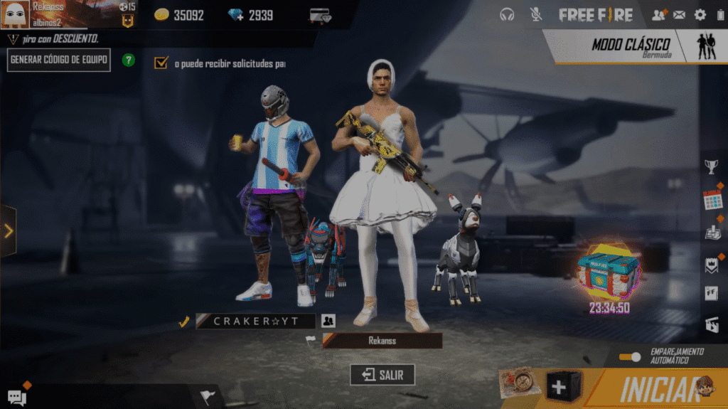 Free Fire: Como Subir Rápido A Gran Maestro 4 representa a un equipo cooperativo en acción, donde cada miembro cumple un rol específico y sigue la dirección de un líder claro.
