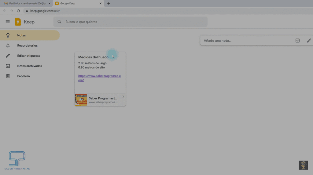 Cómo usar Google Keep: Guía completa para principiantes 2 Google Keep desde la versión web o móvil. Con una interfaz minimalista, el usuario puede añadir un título, escribir contenido, insertar listas, dibujos, imágenes o notas de voz