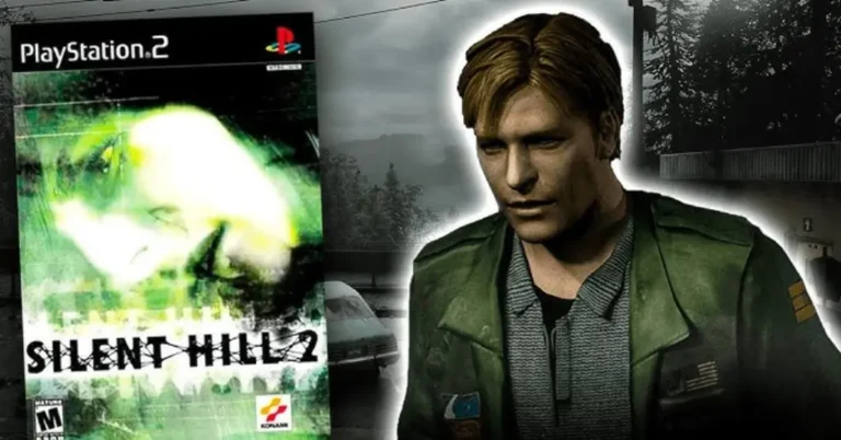 Silent Hill 2: Qué es y Por qué Es Uno De Los Mejores Juegos De Terror 1 James Sunderland caminando entre la niebla densa en Silent Hill 2, con la icónica atmósfera sombría del juego
