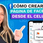 Interfaz de Facebook mostrando la opción para crear una nueva página de negocio, con campos para nombre, categoría y descripción