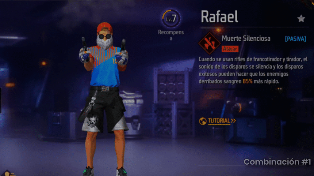 Free Fire: Combos Para Subir Rápido en la Nueva Temporada BR 3 Supervivencia Extrema' en Free Fire, ideal para jugadores que prefieren un estilo defensivo