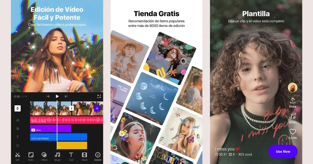 VITA: La Aplicación de Edición de Video Fácil, Rápida y Gratis para Todos 2 la aplicación VITA, un editor y creador de videos gratuito para dispositivos móviles