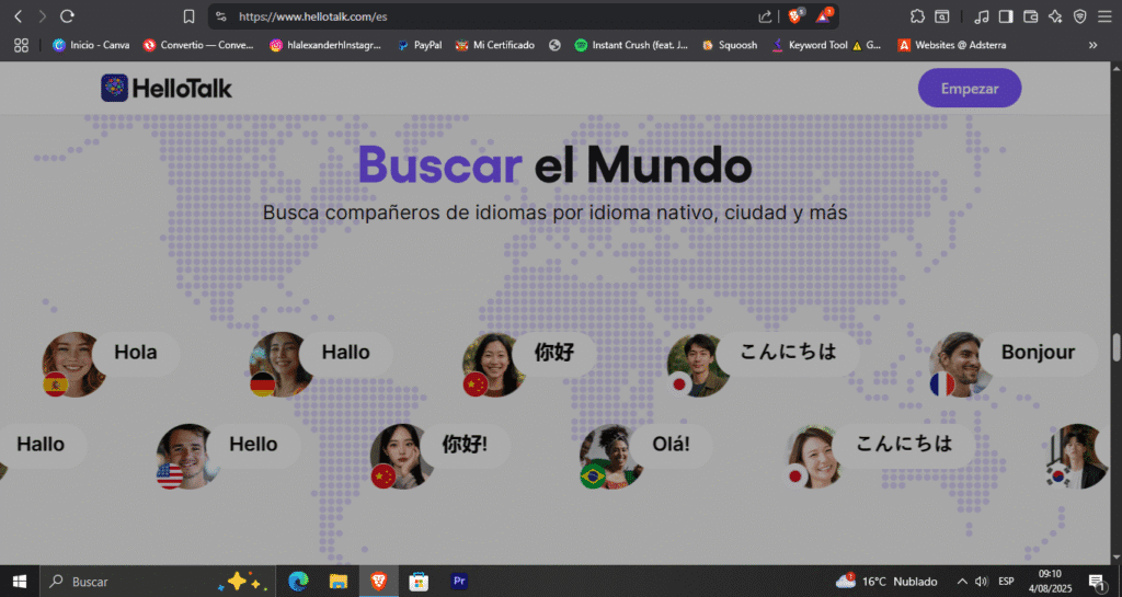 Hello Talk: El Secreto Mejor Guardado Para Aprender Idiomas 4 HelloTalk, una app diseñada para aprender idiomas conversando con hablantes nativos